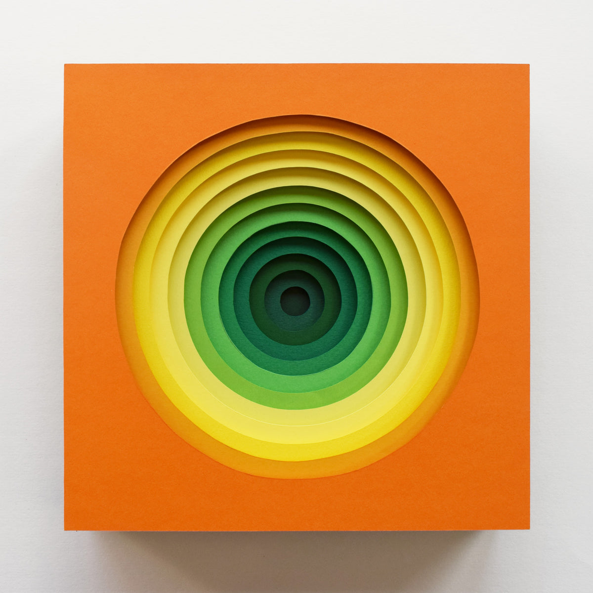 The Sublime Spectrum XXXIII – Framed Original Papercut Artwork