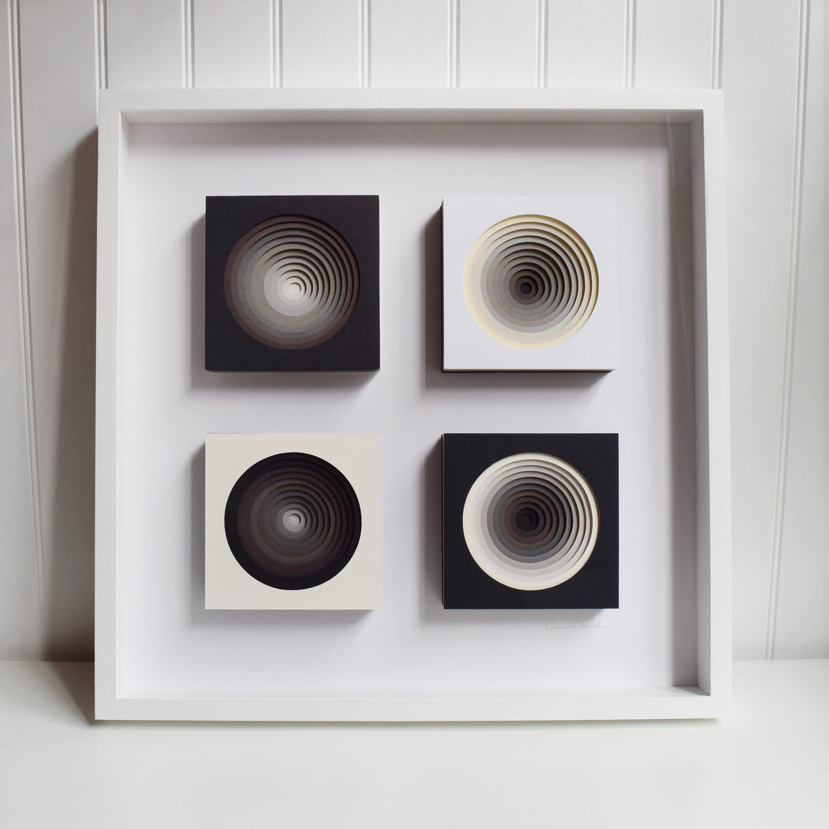 The Sublime Spectrum XL-XLIII – Framed Original Papercut Artwork