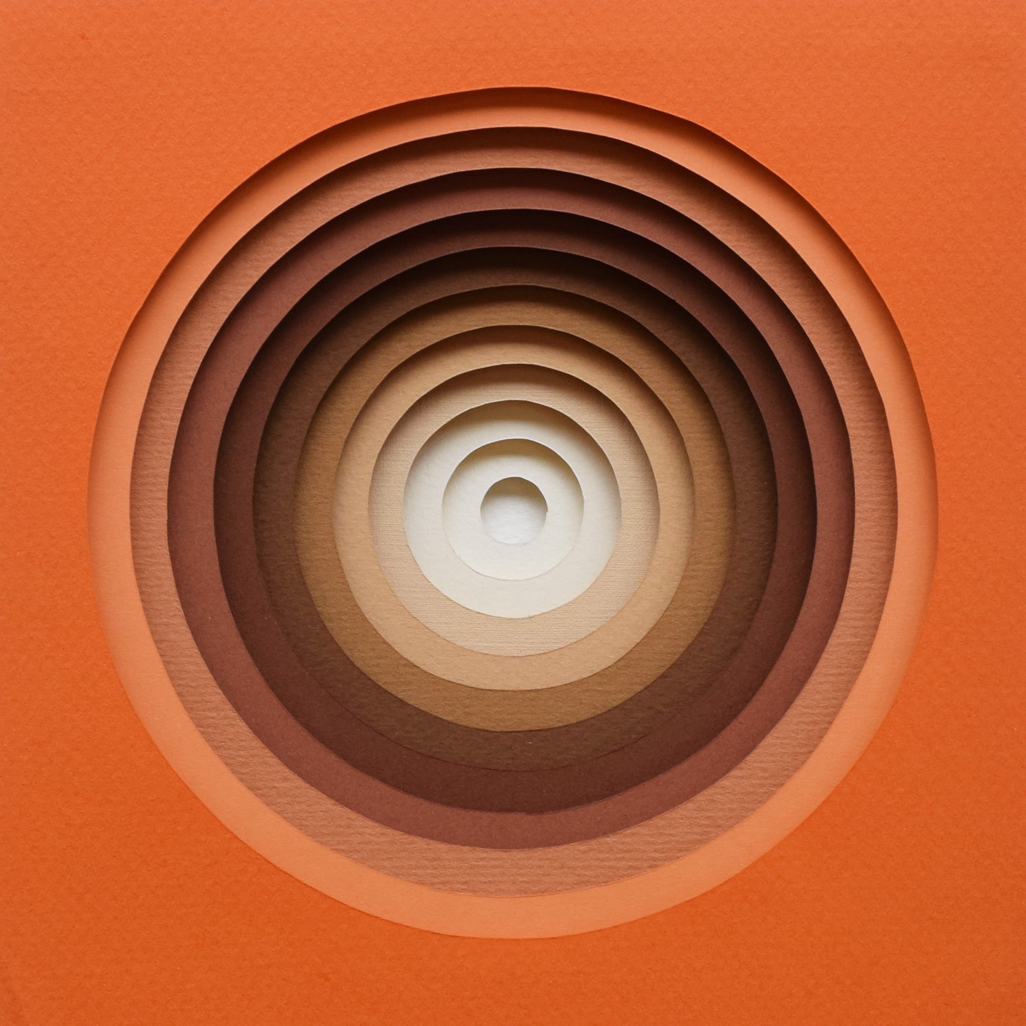 The Sublime Spectrum XXI — Framed Original Papercut Artwork