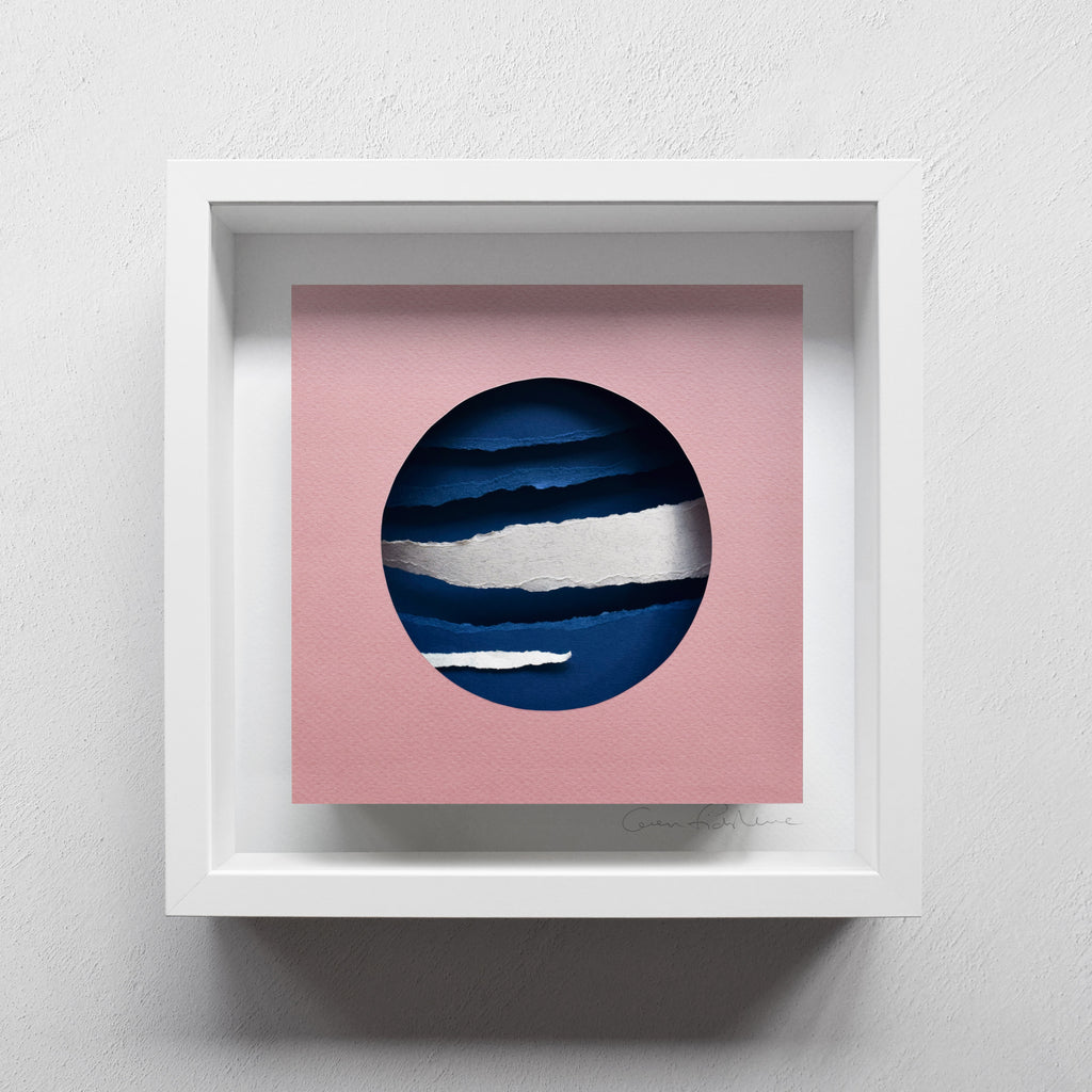 Torn Giants I — Framed Original Papercut Artwork