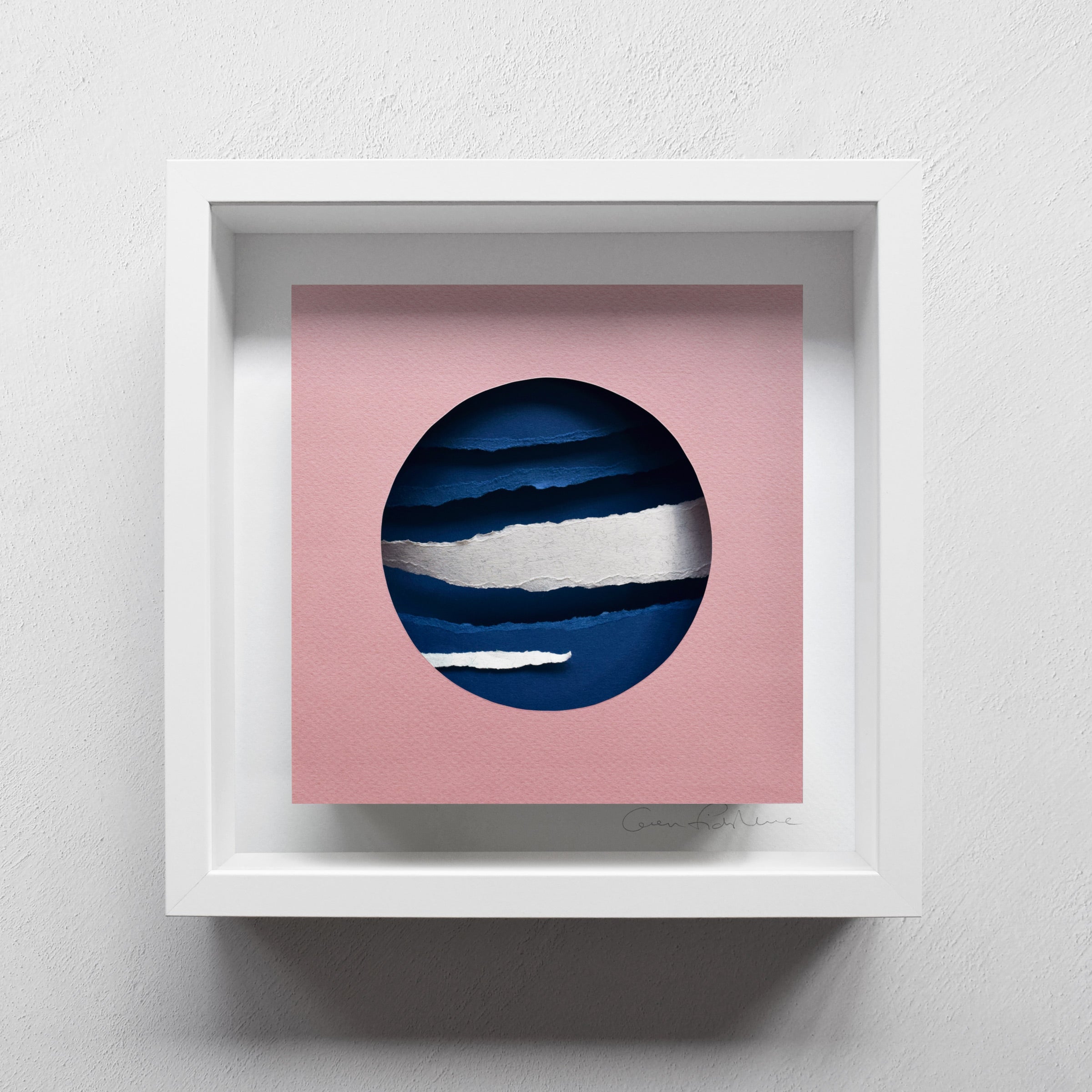 Torn Giants I — Framed Original Papercut Artwork