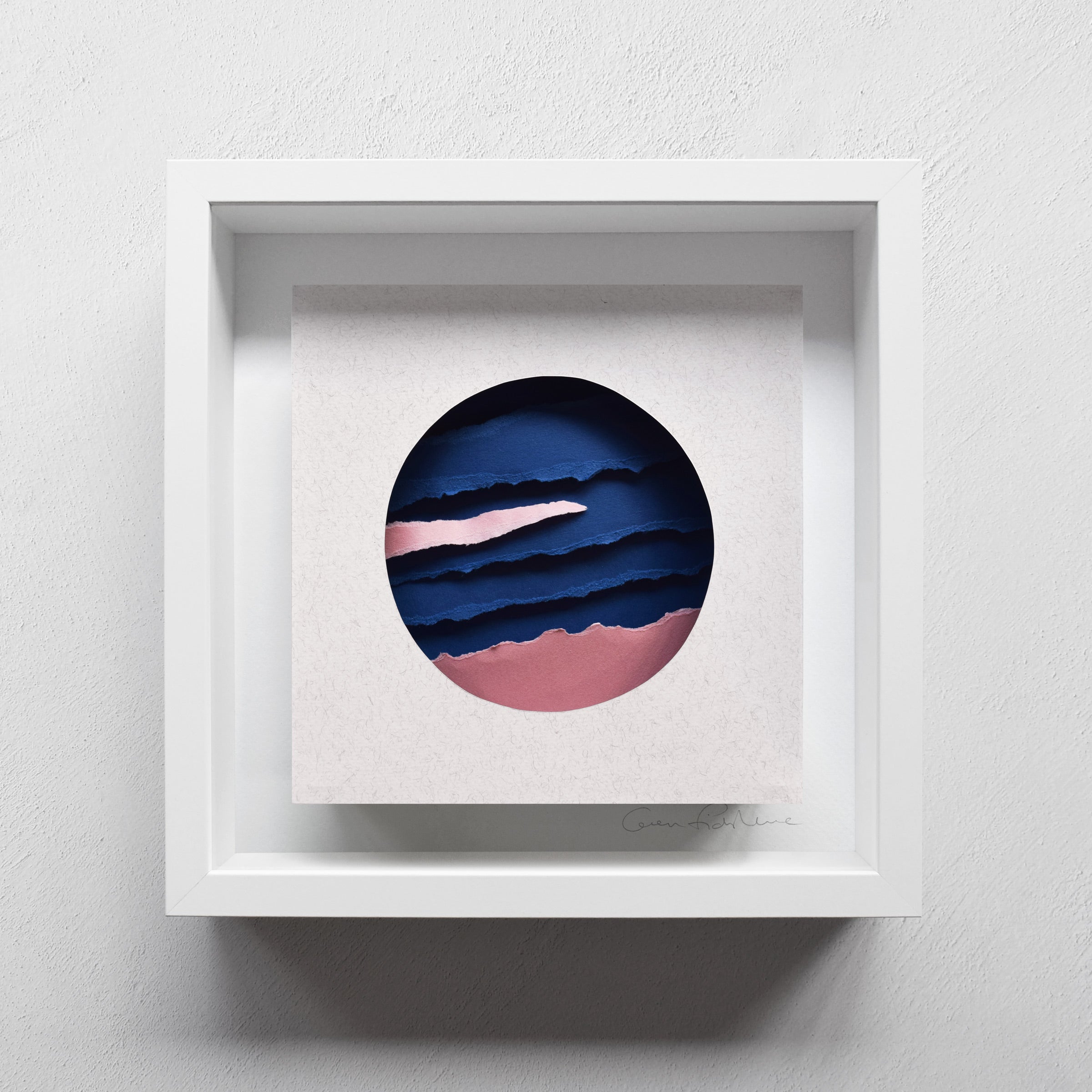 Torn Giants II — Framed Original Papercut Artwork