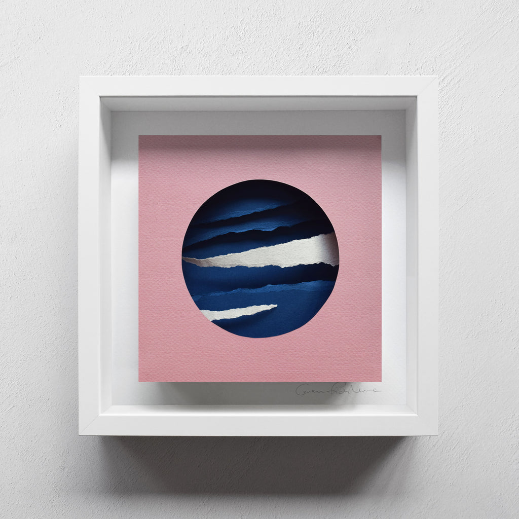 Torn Giants III — Framed Original Papercut Artwork