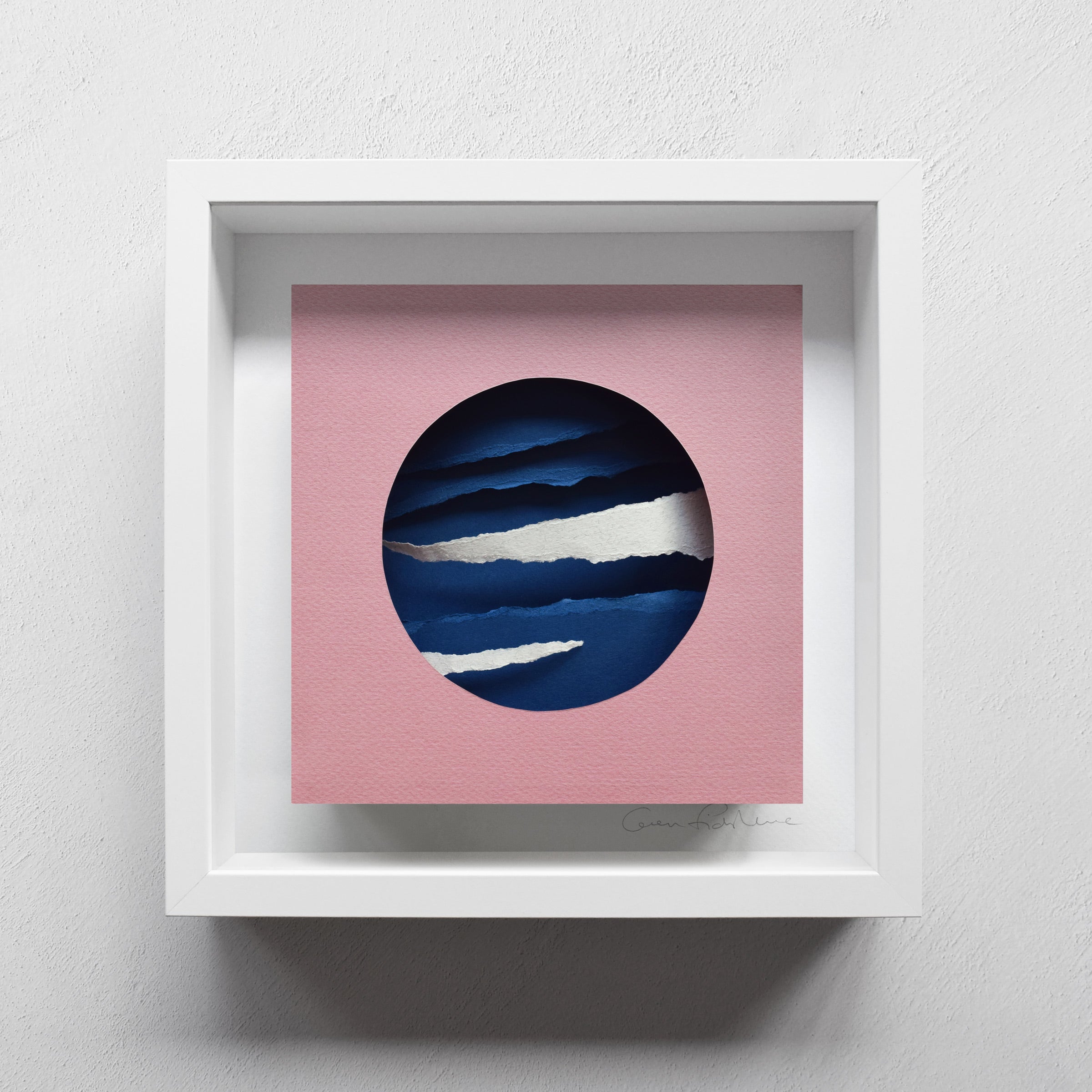 Torn Giants III — Framed Original Papercut Artwork