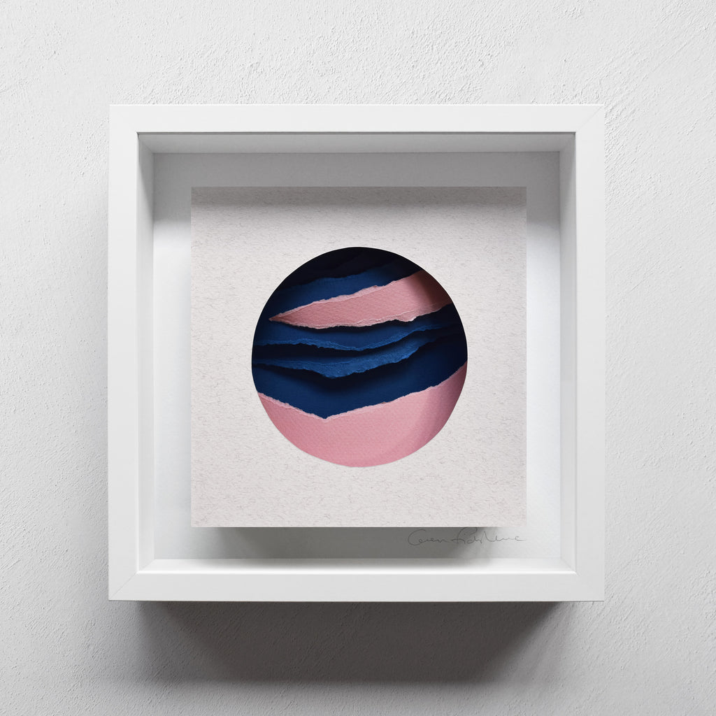 Torn Giants IV — Framed Original Papercut Artwork