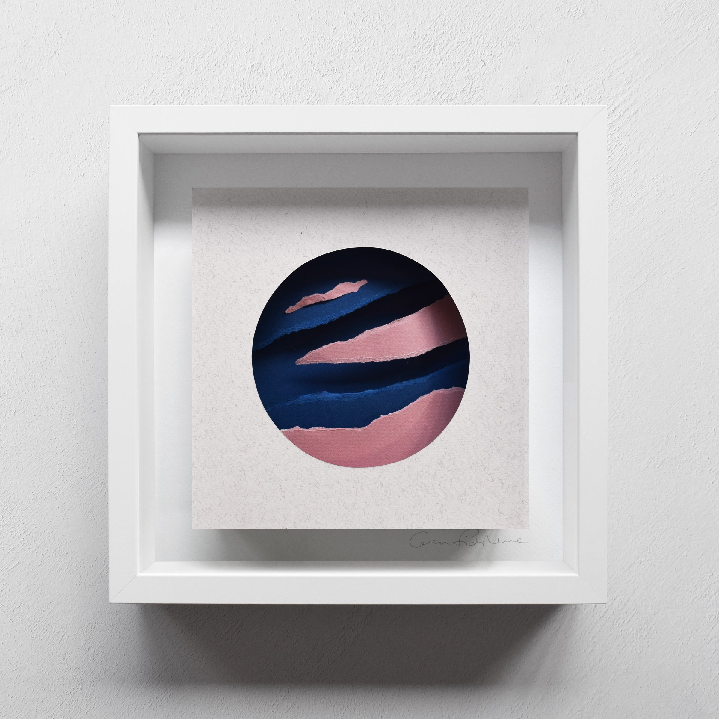 Torn Giants VI — Framed Original Papercut Artwork