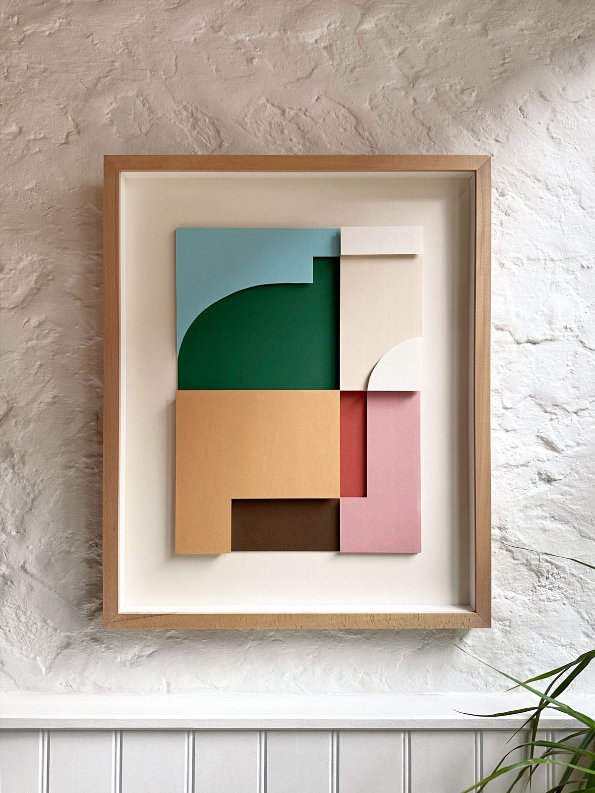 Transitions II – Framed Original Papercut Artwork