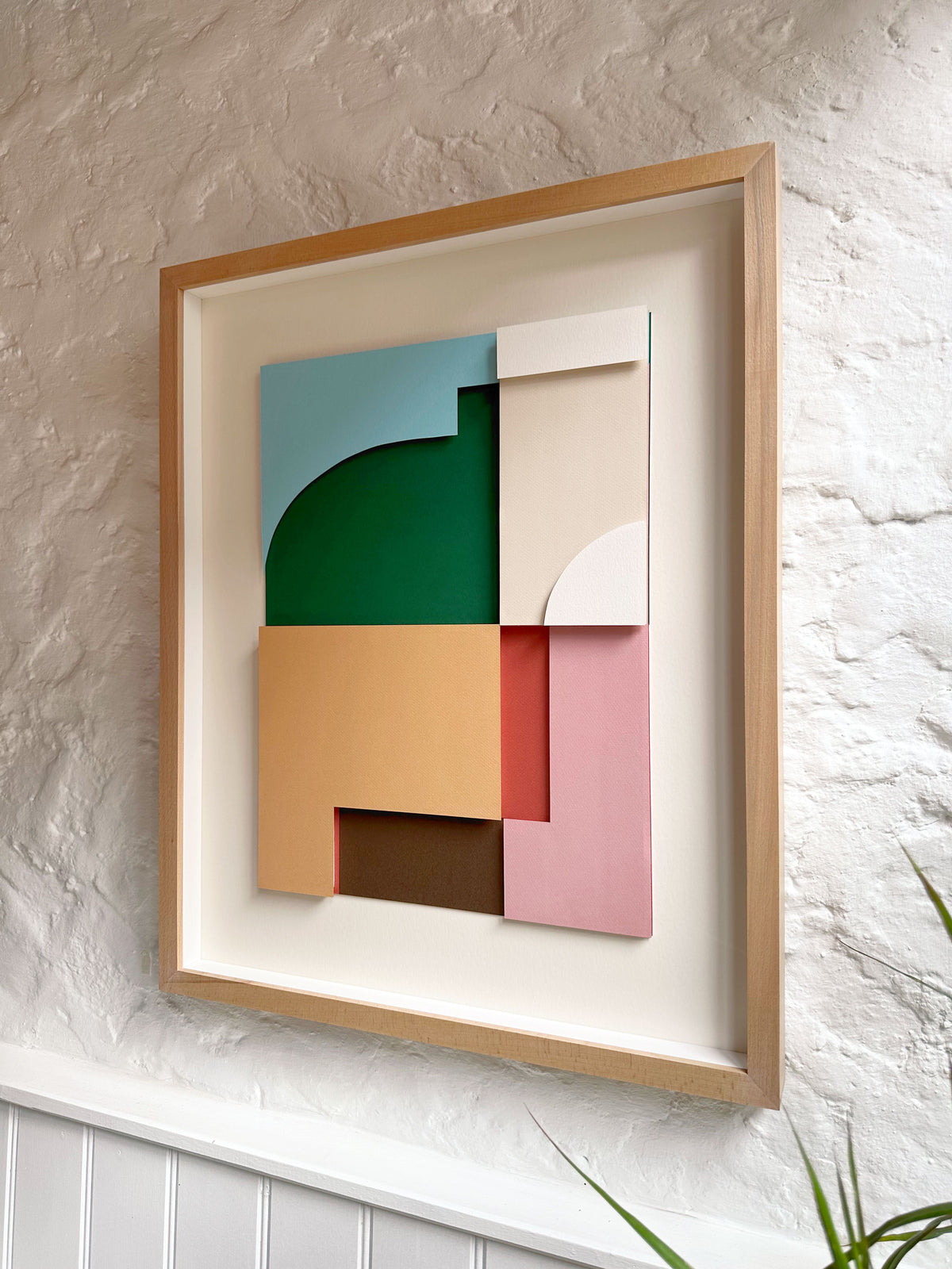 Transitions II – Framed Original Papercut Artwork