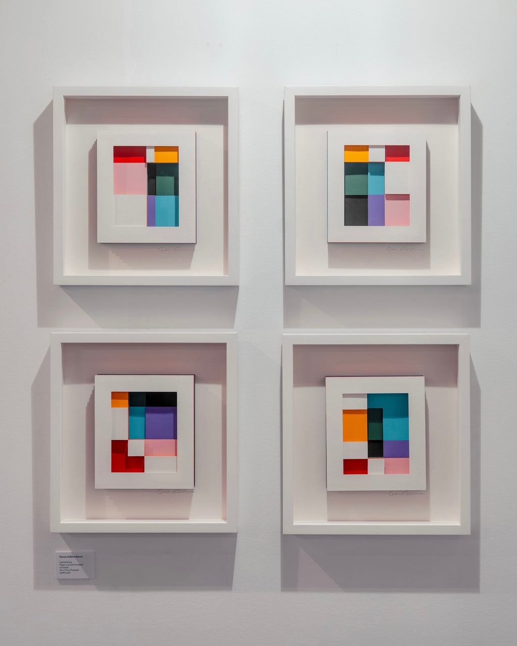 Intersections VIII — Framed Original Papercut Artwork