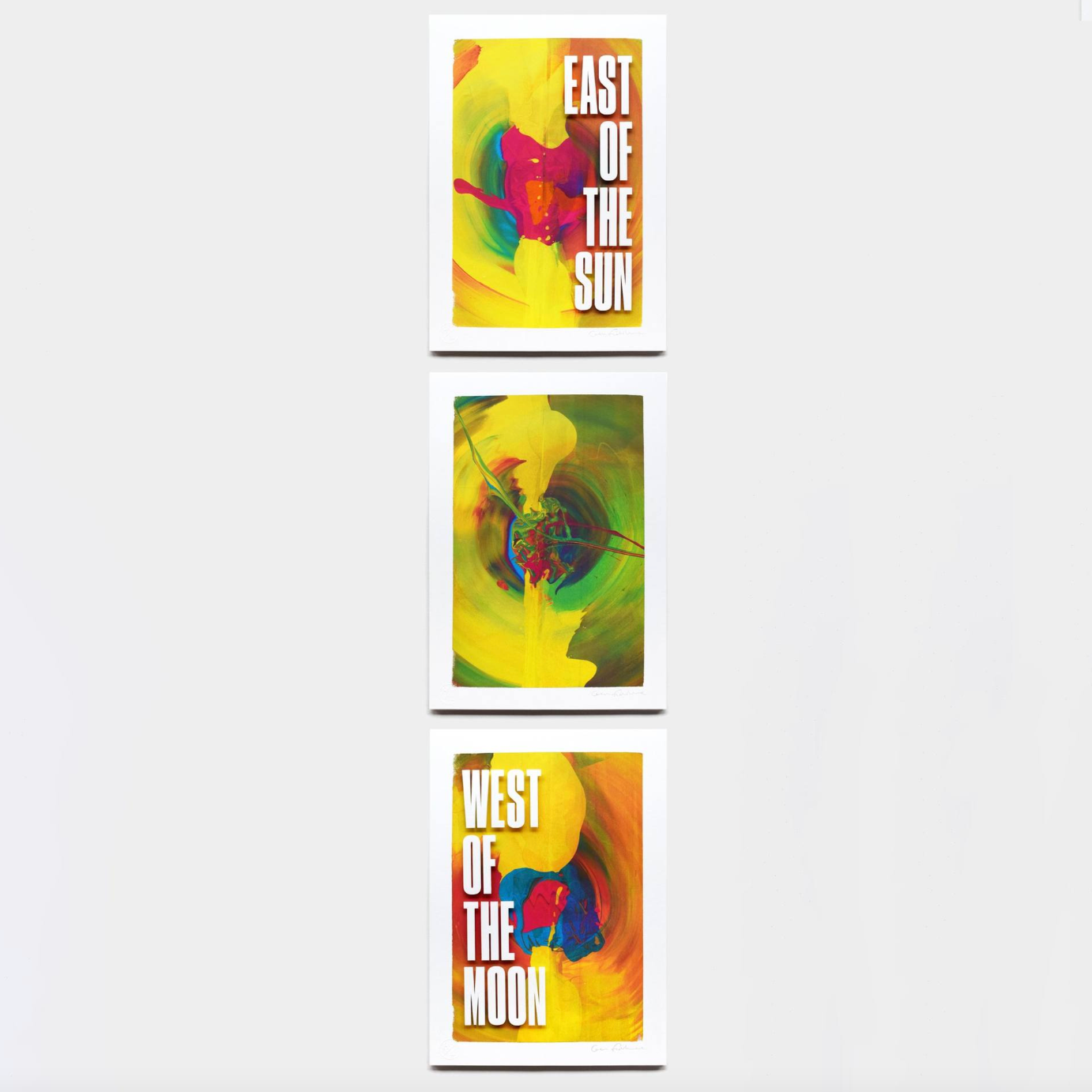 Like No Other — 'East of the Sun, West of the Moon (Triptych)' Framed Original Artworks