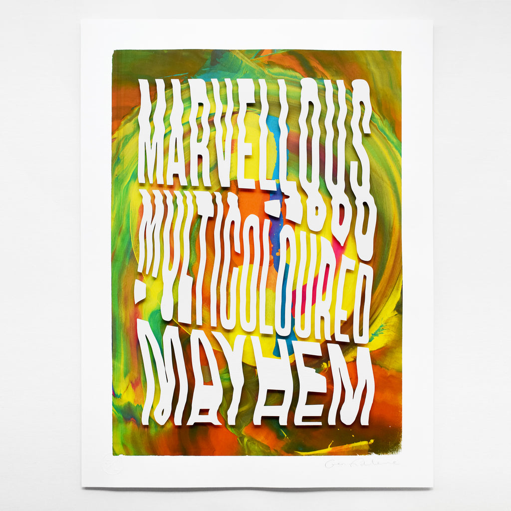 Like No Other — 'Marvellous Multicoloured Mayhem' Framed Original Artwork