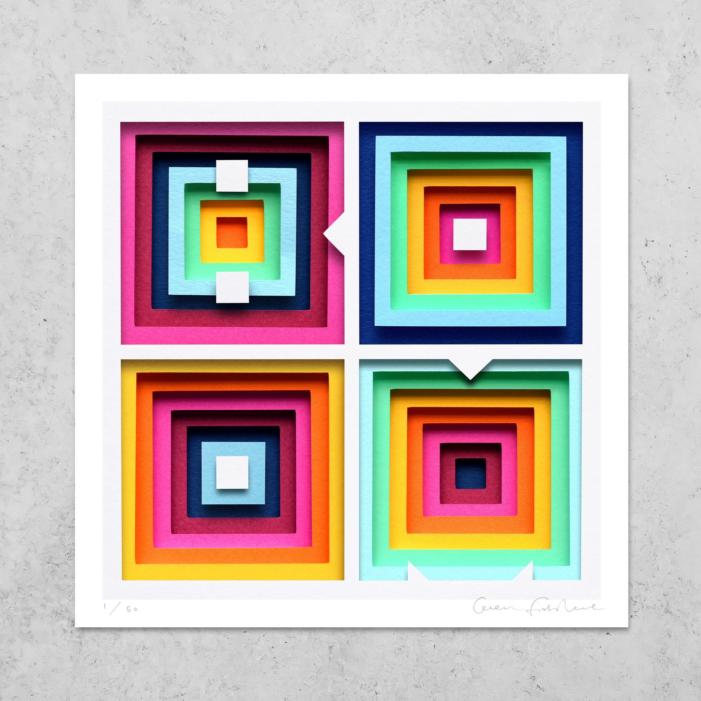 Limited Edition Signed Indigo Prints