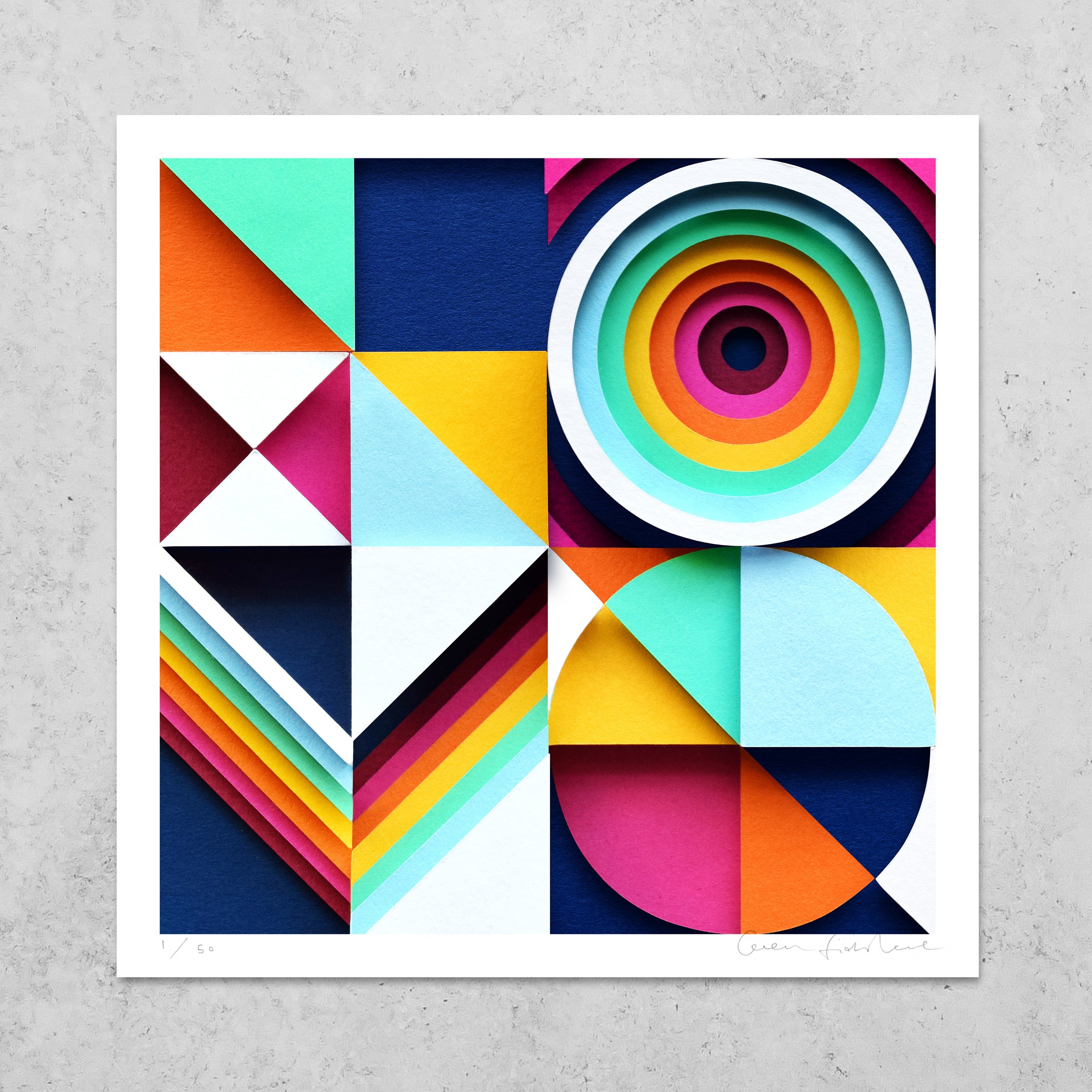 Limited Edition Signed Indigo Prints