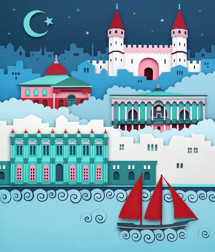 Istanbul Palaces — Limited Edition Giclée Print