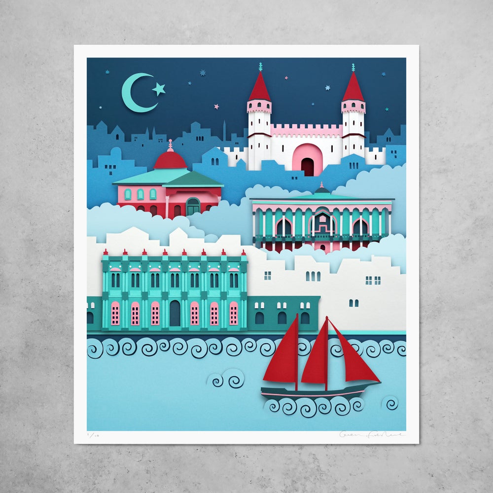 Istanbul Palaces — Limited Edition Giclée Print