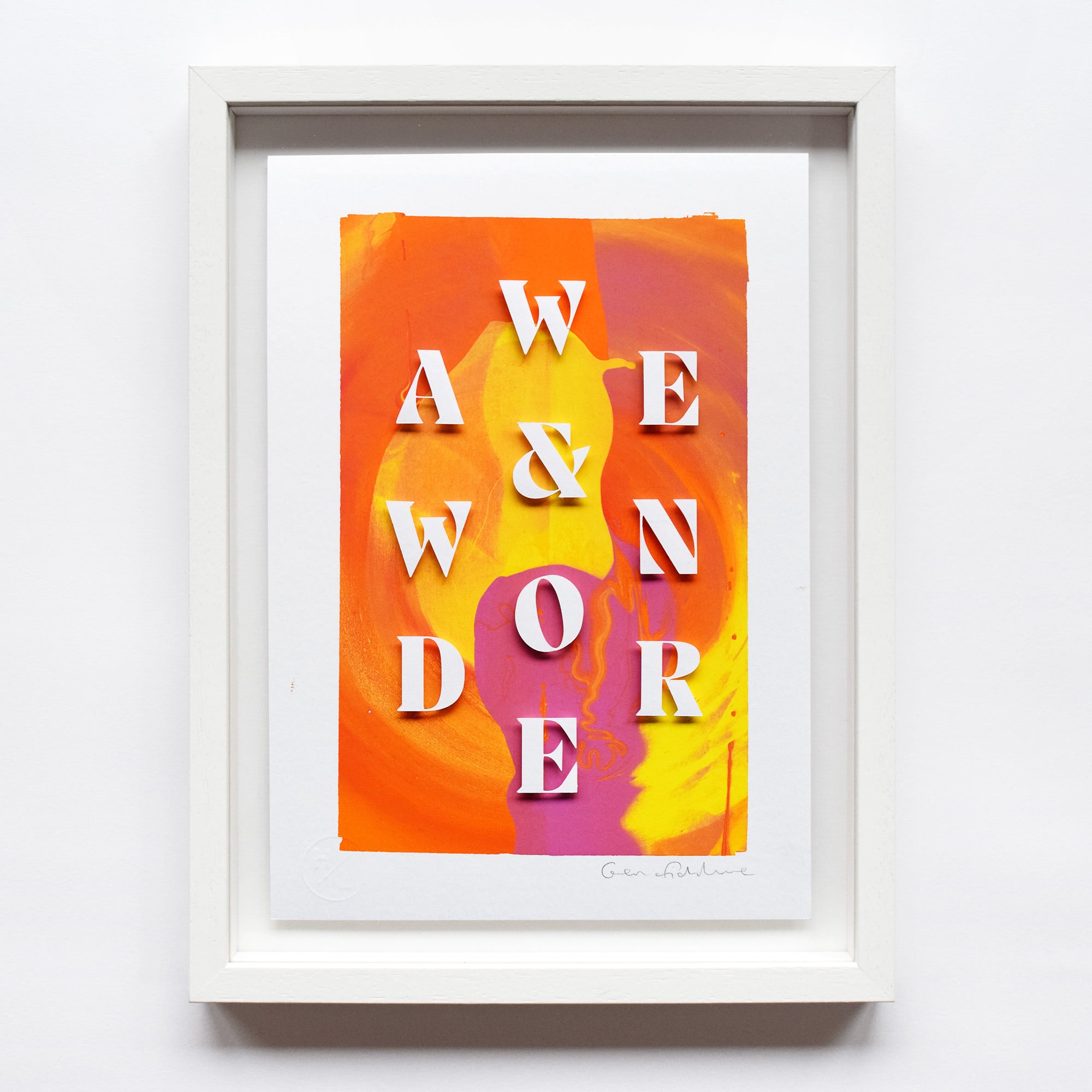 Like No Other – 'Awe & Wonder' Framed Original Artwork