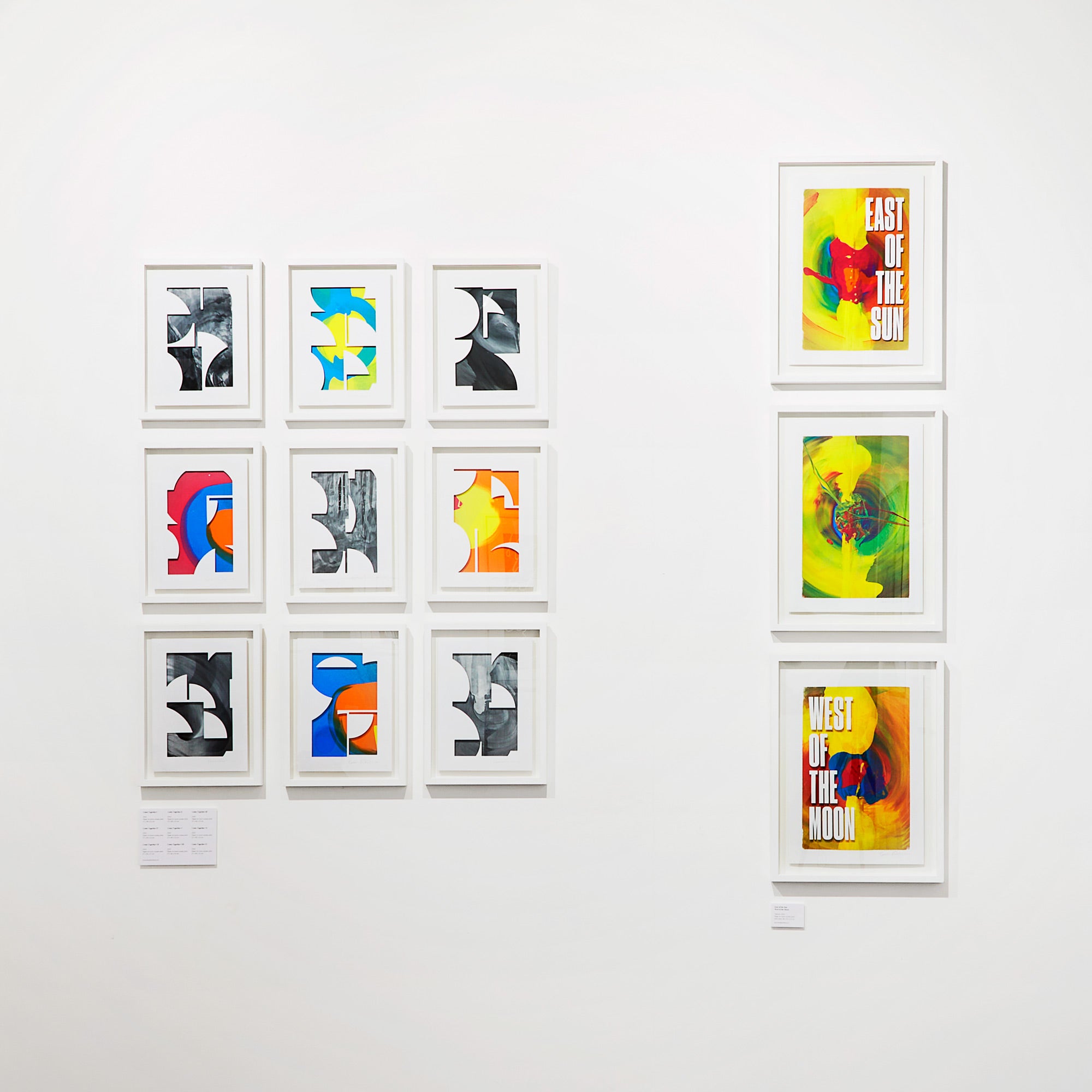 Like No Other — 'East of the Sun, West of the Moon (Triptych)' Framed Original Artworks