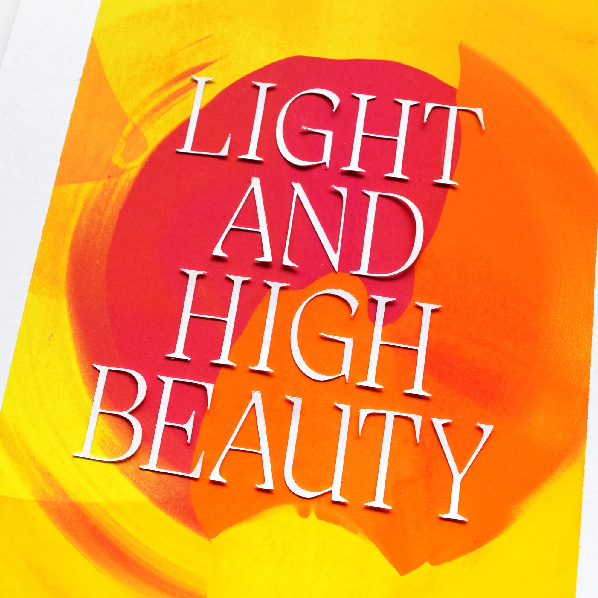 Like No Other — 'Light And High Beauty' Framed Original Artwork