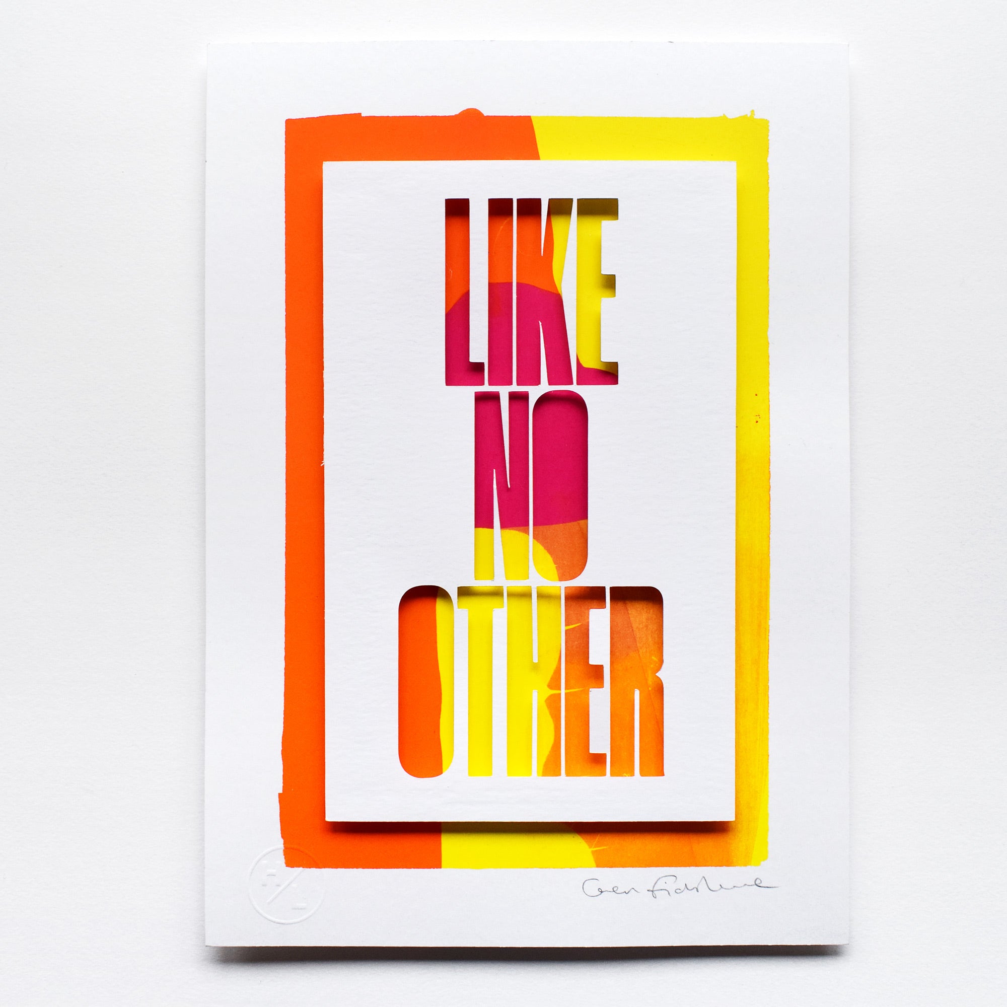 Like No Other — 'Like No Other II' Framed Original Artwork