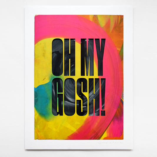 Like No Other — 'Oh My Gosh' Framed Original Artwork
