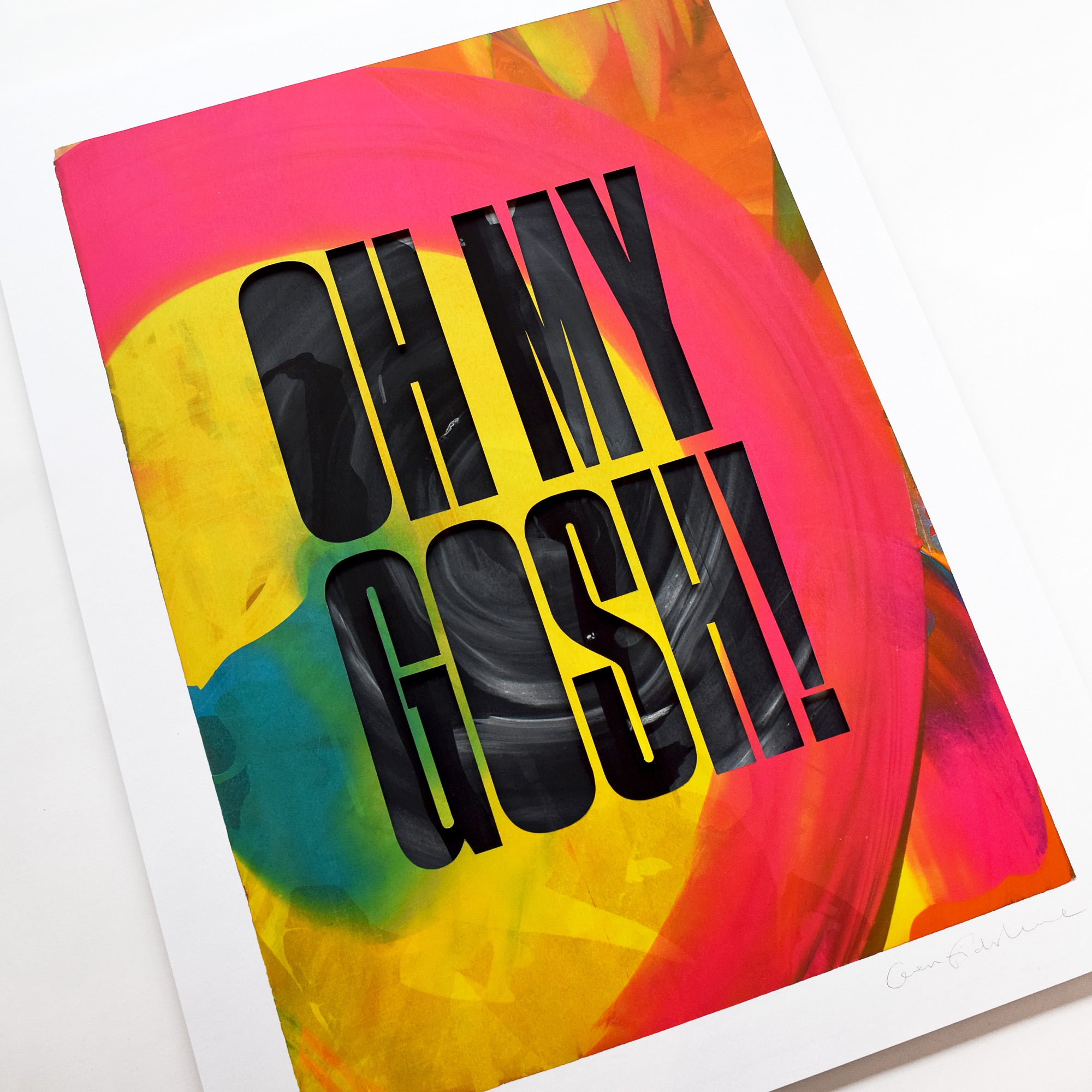 Like No Other — 'Oh My Gosh' Framed Original Artwork