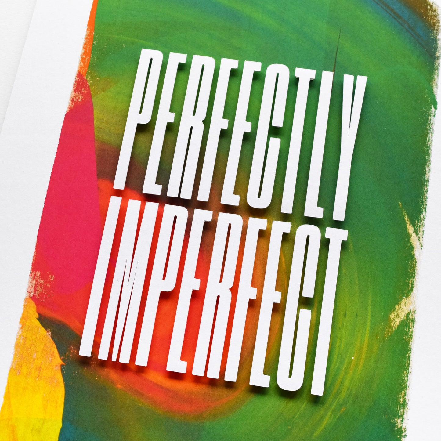 Like No Other — 'Perfectly Imperfect' Framed Original Artwork