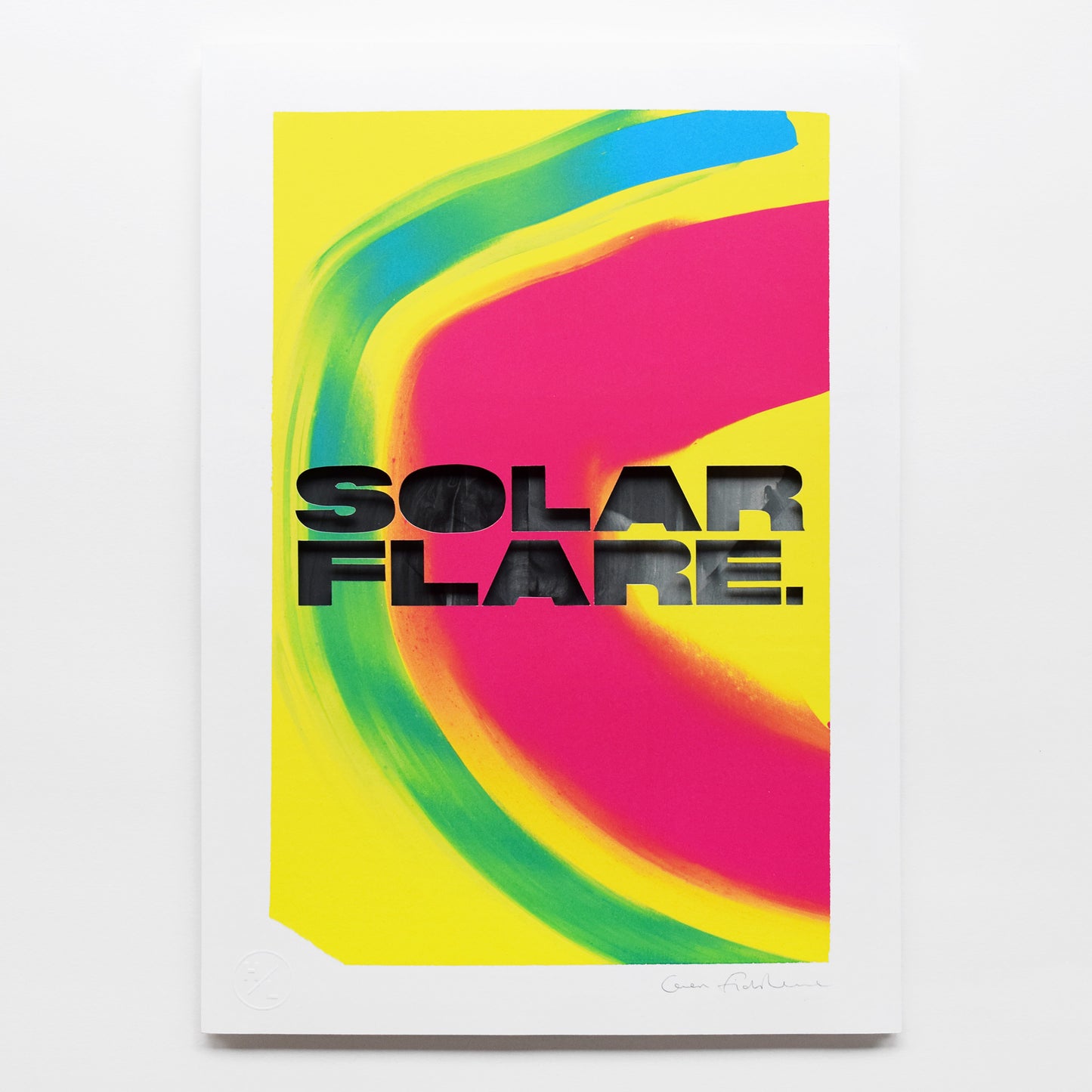 Like No Other — 'Solar Flare' Framed Original Artwork