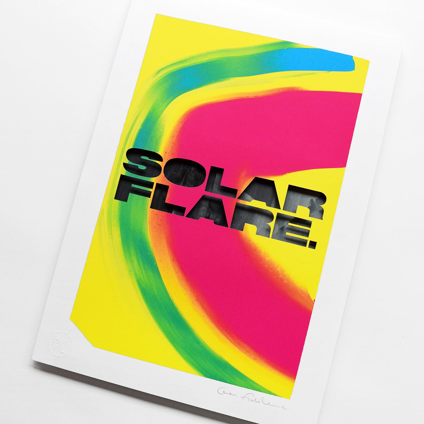 Like No Other — 'Solar Flare' Framed Original Artwork