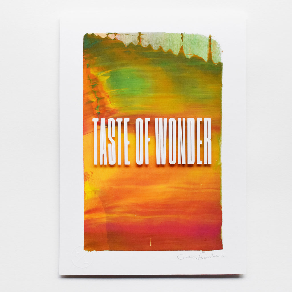 Like No Other — 'Taste Of Wonder' Framed Original Artwork