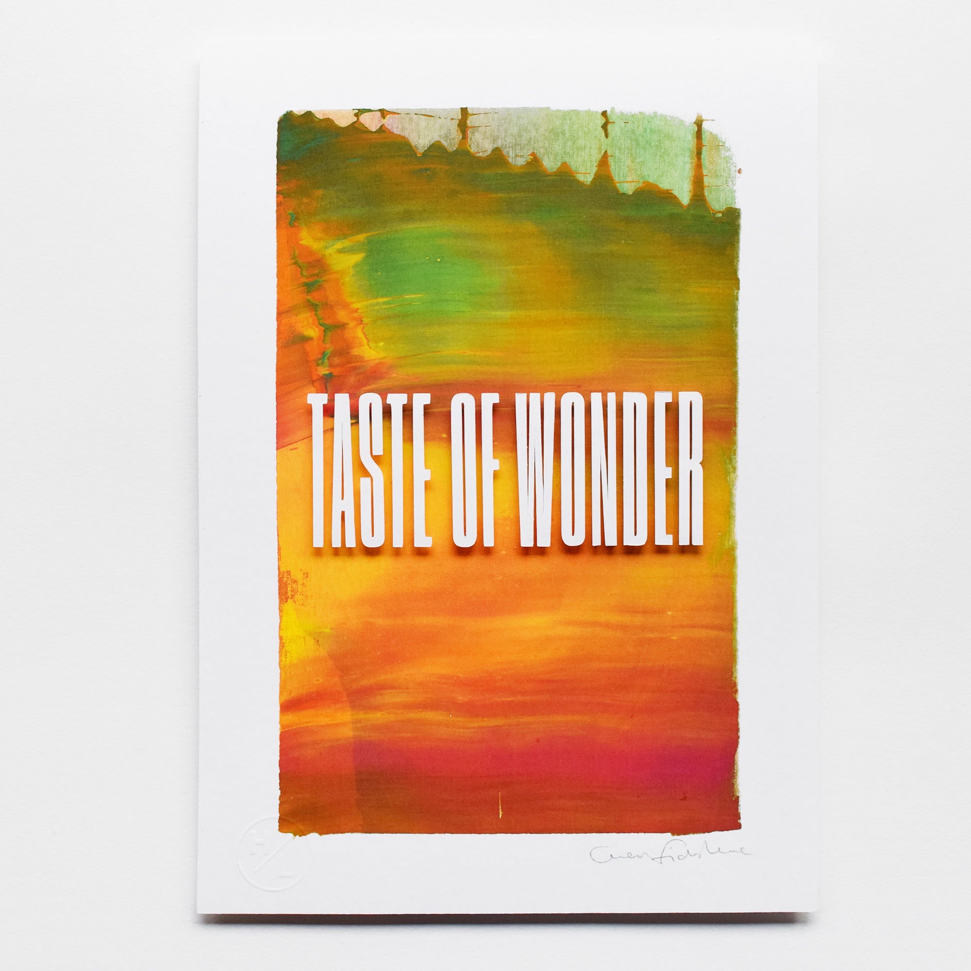 Like No Other — 'Taste Of Wonder' Framed Original Artwork