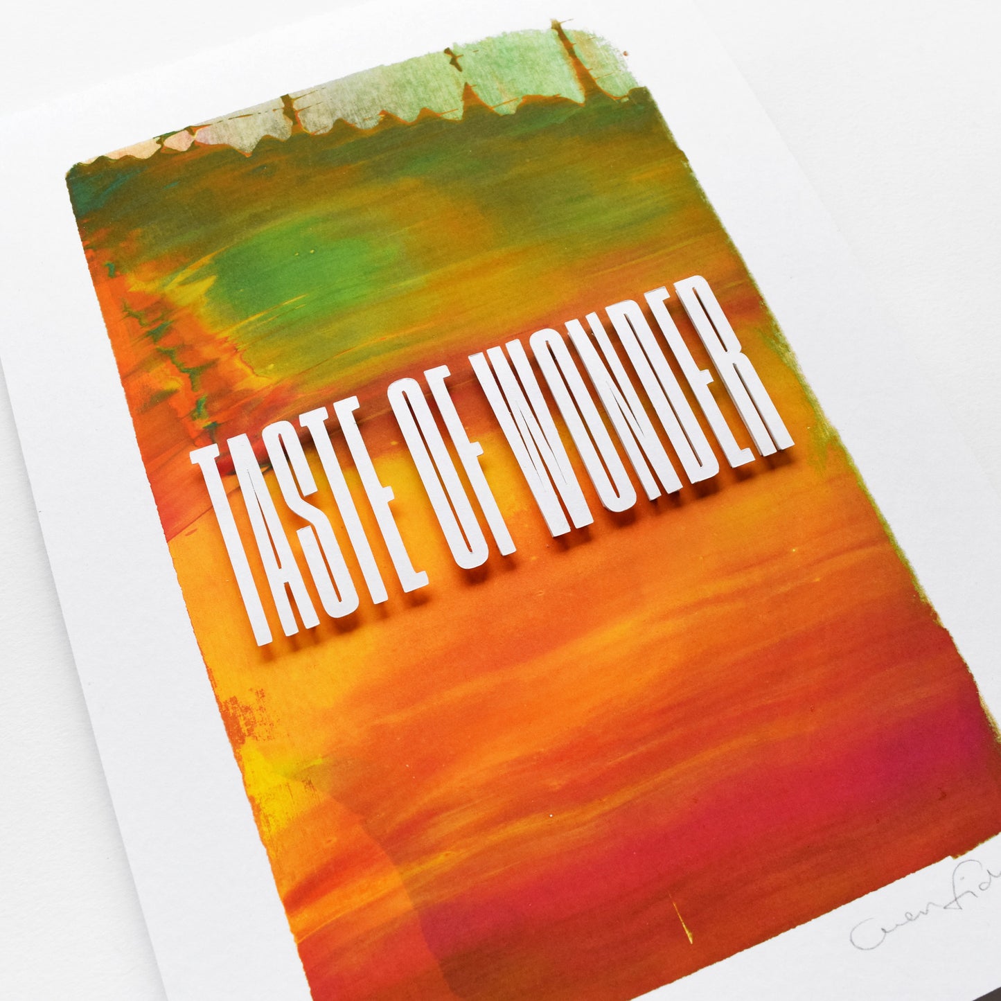 Like No Other — 'Taste Of Wonder' Framed Original Artwork