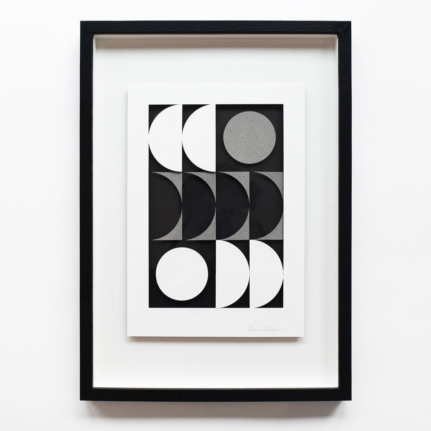 Many Moons — Framed Original Papercut Artwork