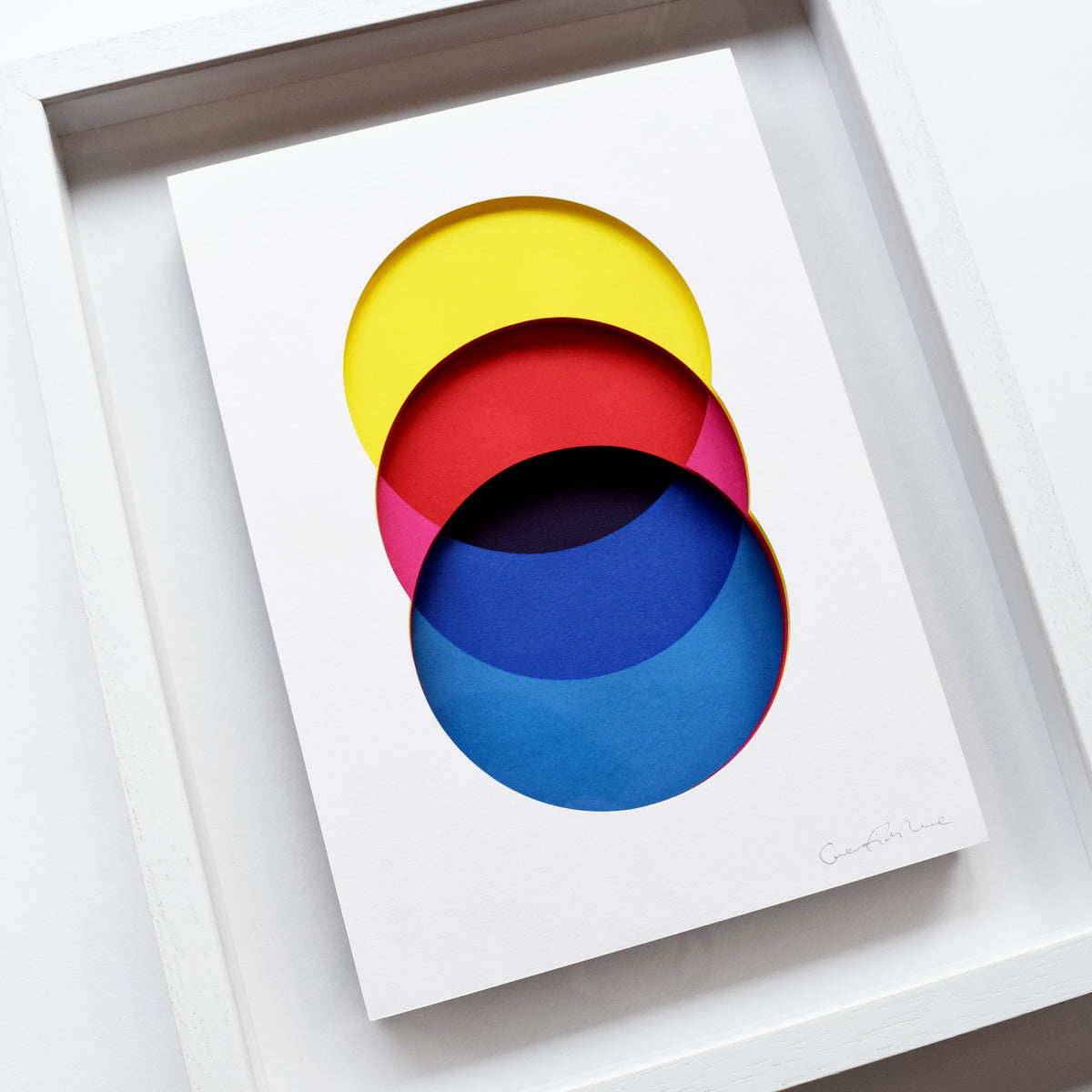 Mind's Eye I — Framed Original Papercut Artwork