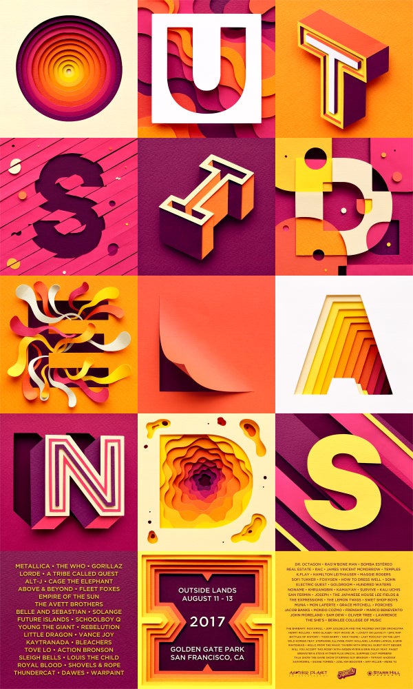 Outside Lands — Limited Edition Giclée Print