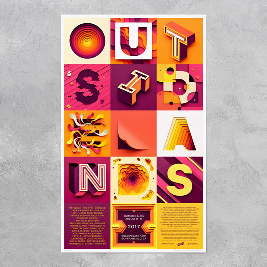 Outside Lands — Limited Edition Giclée Print