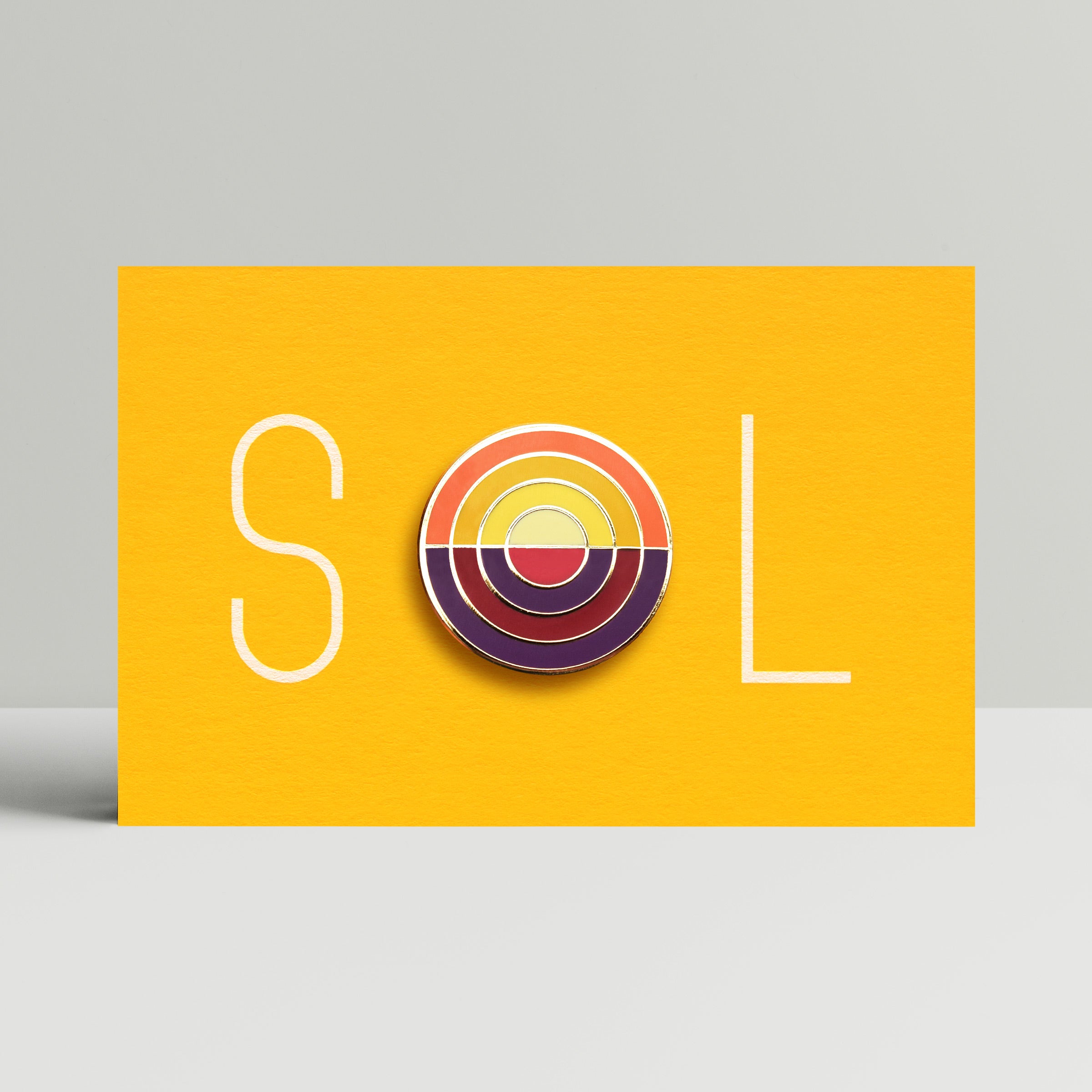 SOL — Individual Hard Enamel Pin Badges