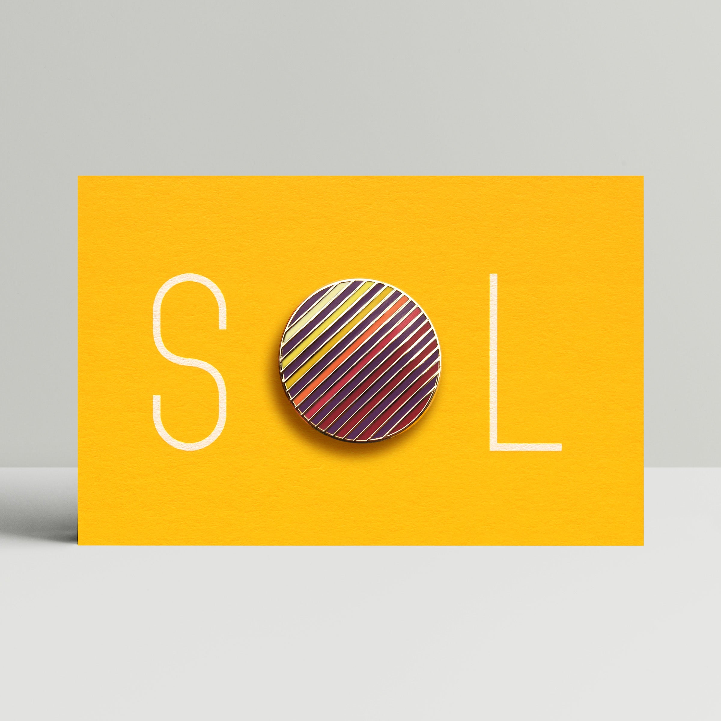 SOL — Individual Hard Enamel Pin Badges